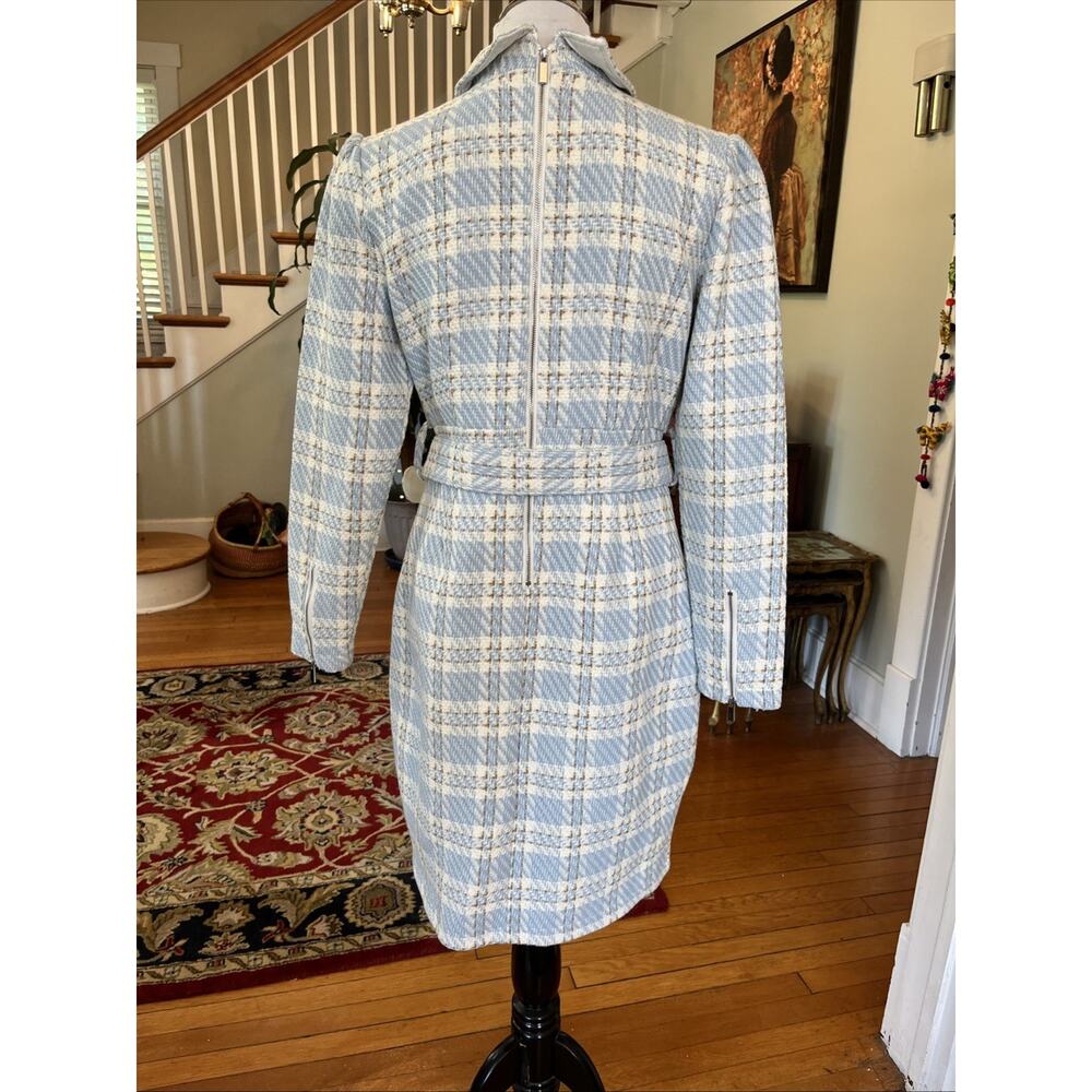 NEW Ivy City Co MyKayla Dress L Retro Tweed Pearl Button Classic Preppy Y2k - Picture 6 of 16